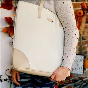 October Jaipur Tote in Cream